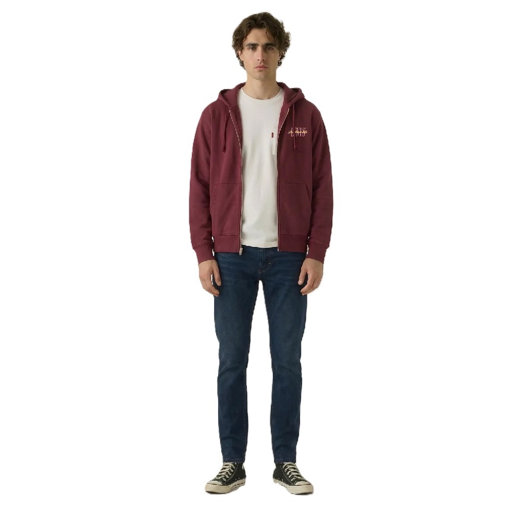 RELAXED GRAPHIC ZIP UP (SERIF)