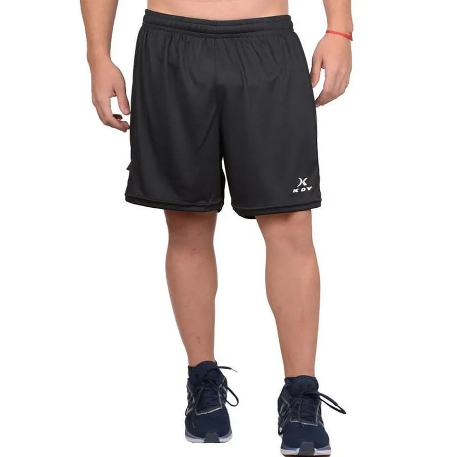 SHORT FUTBOL OMEGA NEGRO